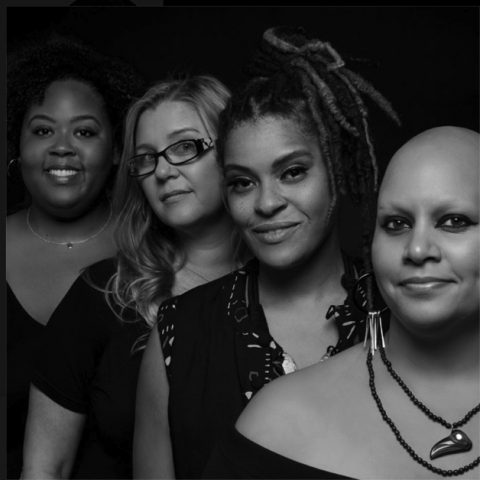 The four members of Beautiful Chorus, four strong Black women